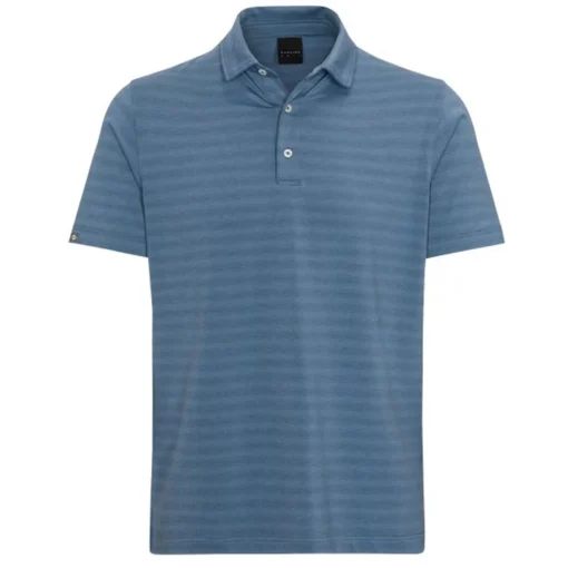 Dunning Norwood Ombre Stripe Performance Shirt Polo Short Sleeve Golf Apparel