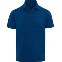 Dunning Norwood Ombre Stripe Performance Shirt Polo Short Sleeve Golf Apparel