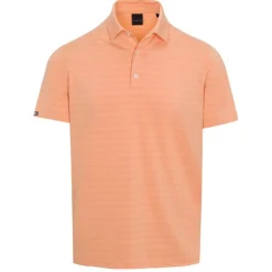 Dunning Norwood Ombre Stripe Performance Shirt Polo Short Sleeve Golf Apparel