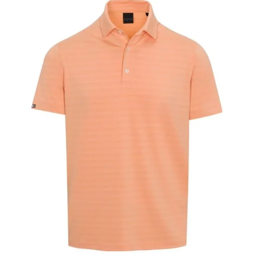 Dunning Norwood Ombre Stripe Performance Shirt Polo Short Sleeve Golf Apparel