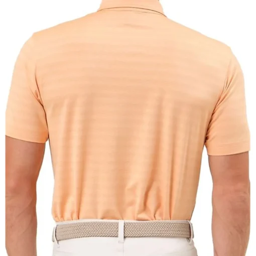 Dunning Norwood Ombre Stripe Performance Shirt Polo Short Sleeve Golf Apparel