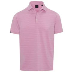 Dunning Norwood Ombre Stripe Performance Shirt Polo Short Sleeve Golf Apparel