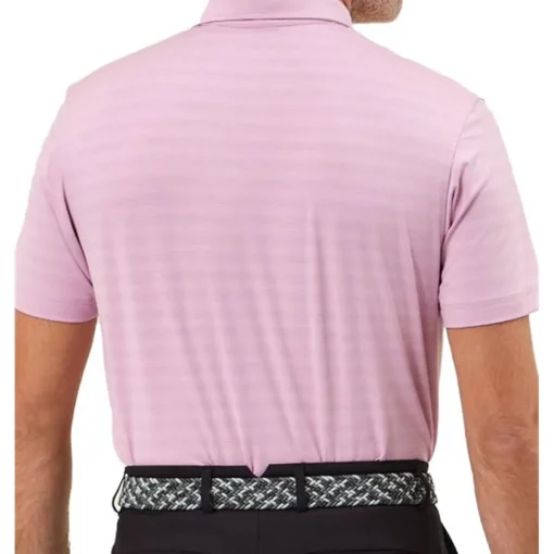 Dunning Norwood Ombre Stripe Performance Shirt Polo Short Sleeve Golf Apparel
