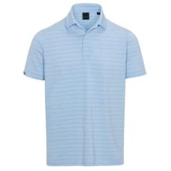 Dunning Norwood Ombre Stripe Performance Shirt Polo Short Sleeve Golf Apparel