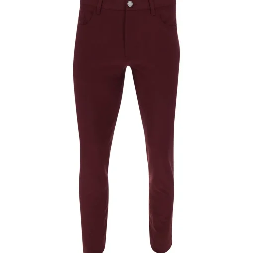 Dunning Player 5 Pocket Performance Pants Flat Front Golf Apparel