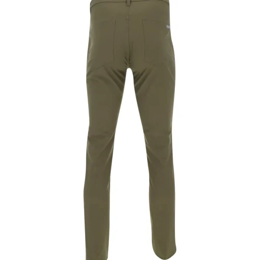 Dunning Player 5 Pocket Performance Pants Flat Front Golf Apparel