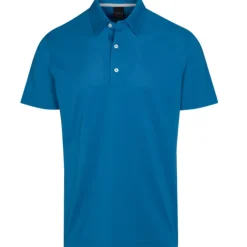 Dunning Players Pique Performance Shirt Polo Short Sleeve Golf Apparel