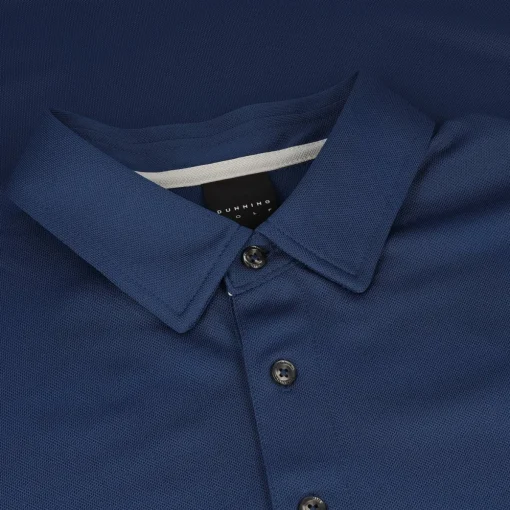 Dunning Players Pique Performance Shirt Polo Short Sleeve Golf Apparel