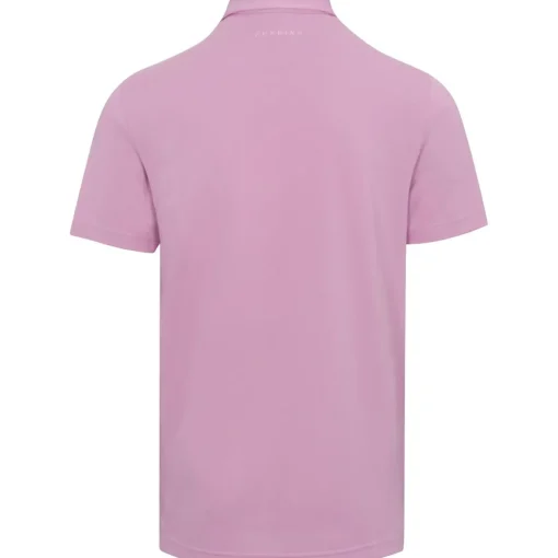 Dunning Players Pique Performance Shirt Polo Short Sleeve Golf Apparel