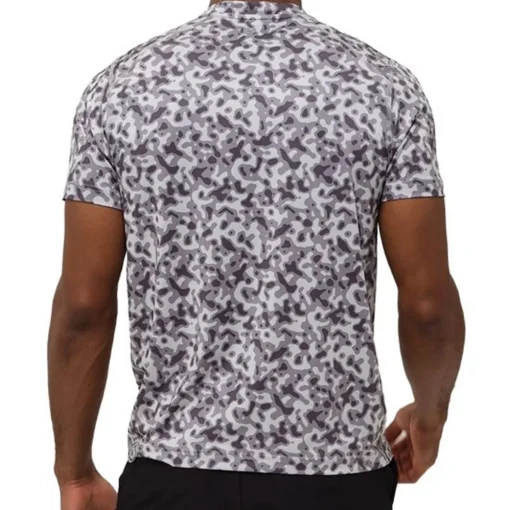 Dunning Quest Ventilated Camouflage Shirt T-Shirt Golf Apparel