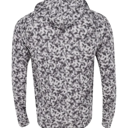 Dunning Quest Ventilated Camouflage Performance Hoodie Outerwear Pullover Golf Apparel