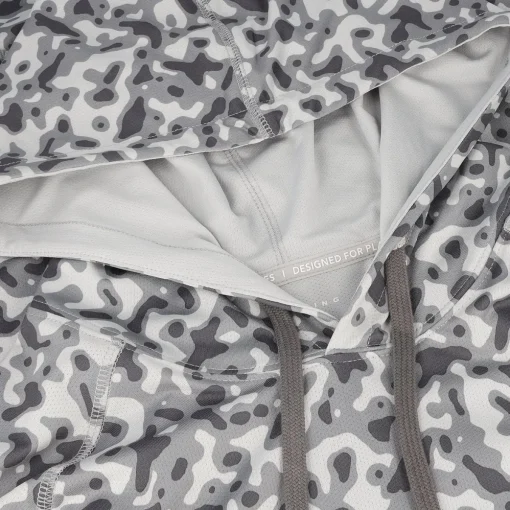 Dunning Quest Ventilated Camouflage Performance Hoodie Outerwear Pullover Golf Apparel