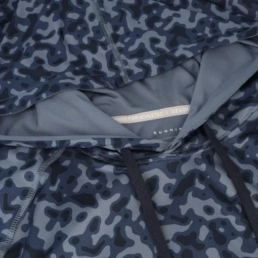 Dunning Quest Ventilated Camouflage Performance Hoodie Outerwear Pullover Golf Apparel