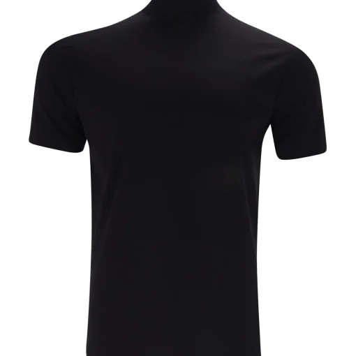 Dunning Quest Ventilated Performance Mock Neck Shirt ActiveWear Golf Apparel