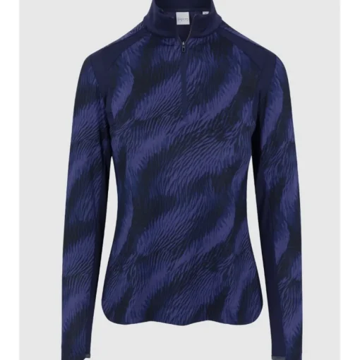 Dunning Rhona Ventilated 1/4 Zip Outerwear Pullover Golf Apparel