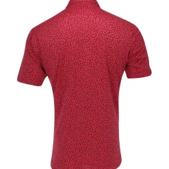 Dunning Rowan Ventilated Jersey Performance Shirt Polo Short Sleeve Golf Apparel