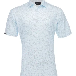Dunning Rowan Ventilated Jersey Performance Shirt Polo Short Sleeve Golf Apparel