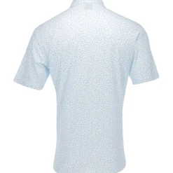 Dunning Rowan Ventilated Jersey Performance Shirt Polo Short Sleeve Golf Apparel