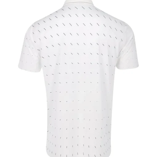 Dunning Stirling Ventilated Mesh Performance Shirt Polo Short Sleeve Golf Apparel
