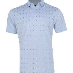 Dunning Stirling Ventilated Mesh Performance Shirt Polo Short Sleeve Golf Apparel