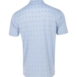 Dunning Stirling Ventilated Mesh Performance Shirt Polo Short Sleeve Golf Apparel
