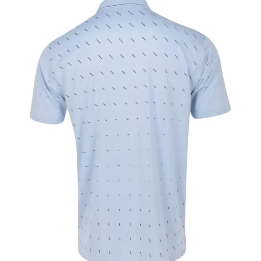 Dunning Stirling Ventilated Mesh Performance Shirt Polo Short Sleeve Golf Apparel