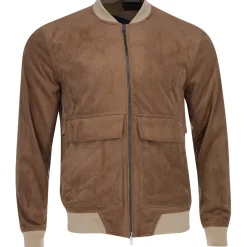 Dunning Thomas Microsuede Outerwear Jacket Golf Apparel
