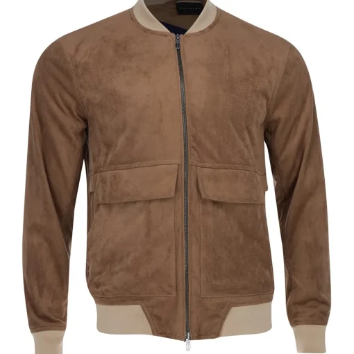 Dunning Thomas Microsuede Outerwear Jacket Golf Apparel