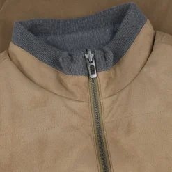 Dunning Thomas Microsuede Reversible Outerwear Vest Golf Apparel