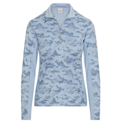 Dunning Tully Ventilated Performance Shirt Polo Long Sleeve Golf Apparel