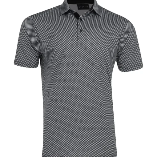 Dunning Westhill Ventilated Mesh Performance Shirt Polo Short Sleeve Golf Apparel