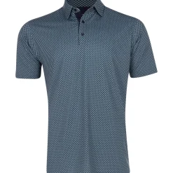 Dunning Westhill Ventilated Mesh Performance Shirt Polo Short Sleeve Golf Apparel