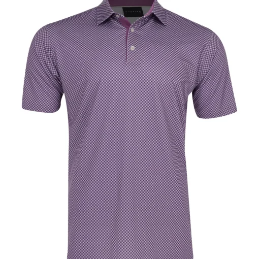Dunning Westhill Ventilated Mesh Performance Shirt Polo Short Sleeve Golf Apparel