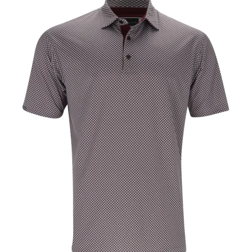 Dunning Westhill Ventilated Mesh Performance Shirt Polo Short Sleeve Golf Apparel