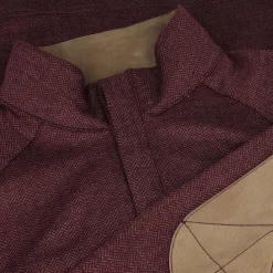 Dunning William Herringbone 1/4 Zip Outerwear Pullover Golf Apparel