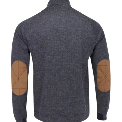 Dunning William Herringbone 1/4 Zip Outerwear Pullover Golf Apparel