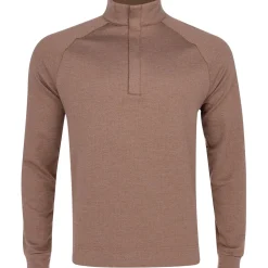 Dunning William Herringbone 1/4 Zip Outerwear Pullover Golf Apparel