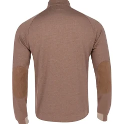 Dunning William Herringbone 1/4 Zip Outerwear Pullover Golf Apparel