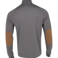 Dunning William Herringbone 1/4 Zip Outerwear Pullover Golf Apparel