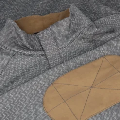 Dunning William Herringbone 1/4 Zip Outerwear Pullover Golf Apparel