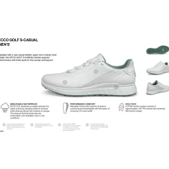 ECCO Golf S Casual Spikeless Golf Shoes