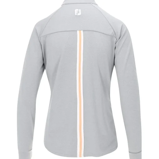 FootJoy 1/4 Zip Dot Jacquard Midlayer Previous Season Apparel Style Outerwear Pullover Golf Apparel