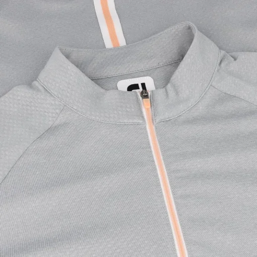 FootJoy 1/4 Zip Dot Jacquard Midlayer Previous Season Apparel Style Outerwear Pullover Golf Apparel