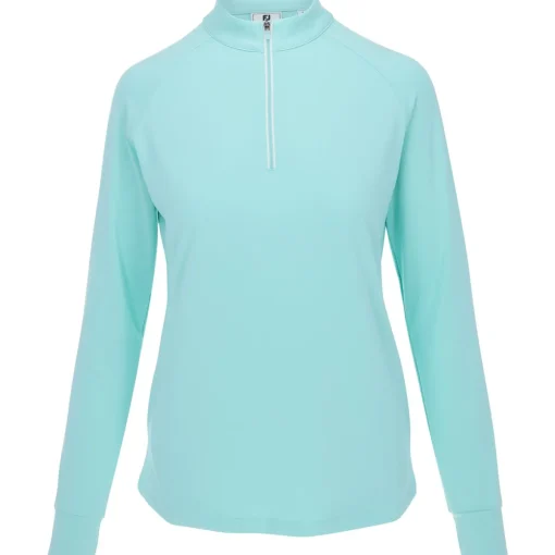 FootJoy 1/4 Zip Dot Jacquard Midlayer Previous Season Apparel Style Outerwear Pullover Golf Apparel