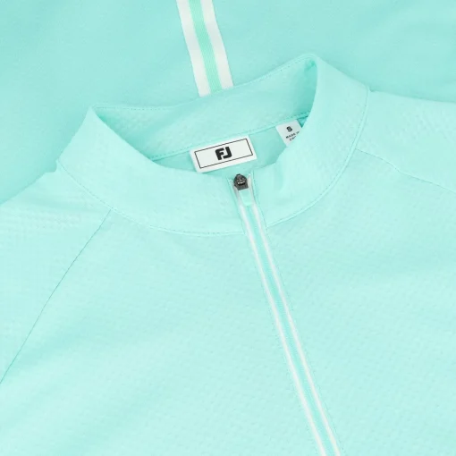 FootJoy 1/4 Zip Dot Jacquard Midlayer Previous Season Apparel Style Outerwear Pullover Golf Apparel