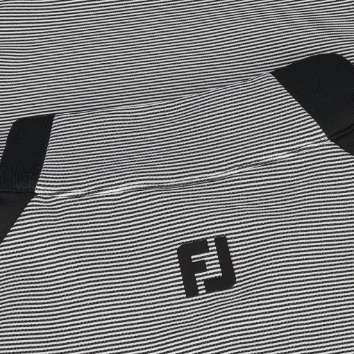FootJoy 1/4 Zip Midlayer Colorblock Stripe Outerwear Pullover Golf Apparel