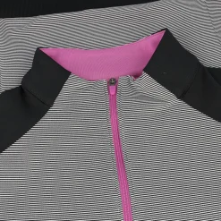 FootJoy 1/4 Zip Midlayer Colorblock Stripe Outerwear Pullover Golf Apparel
