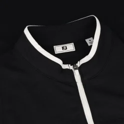 FootJoy 1/4 Zip Sleeveless Shirt Polo Short Sleeve Golf Apparel