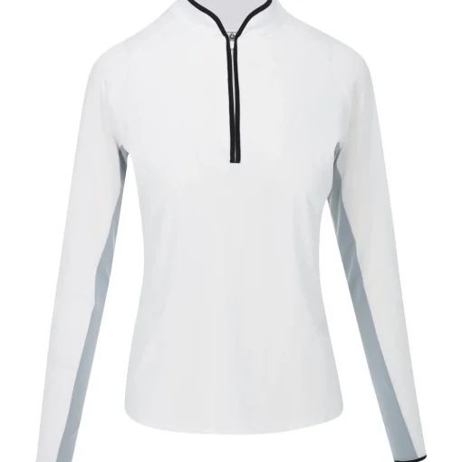 FootJoy 1/4 Zip Sun Protection Top Shirt Polo Long Sleeve Golf Apparel