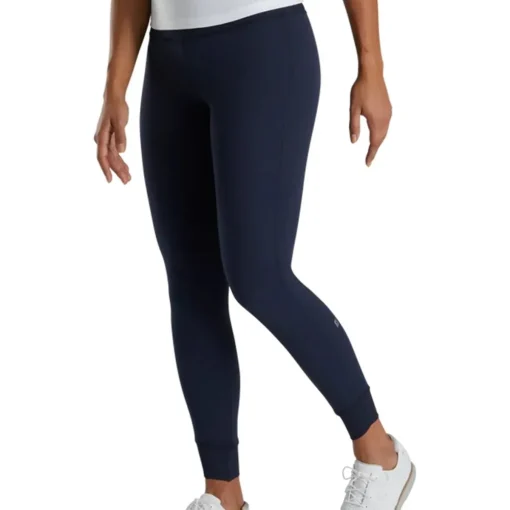 FootJoy Ankle Length Rib Block Leggings Pants Athletic Golf Apparel